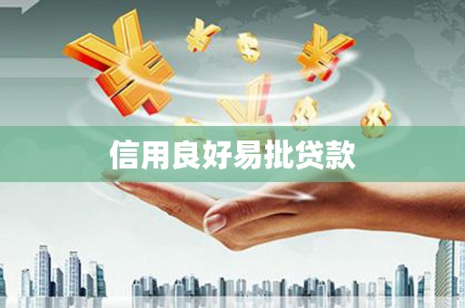 沛县信用良好易批贷款