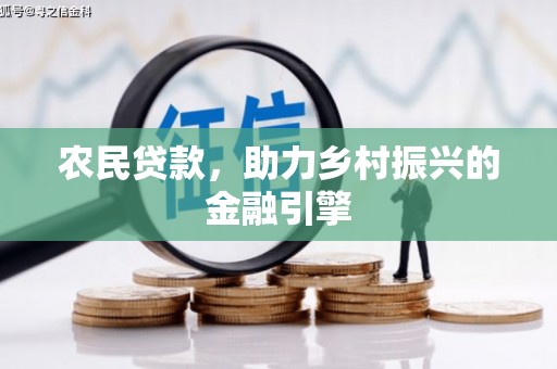 沛县农民贷款，助力乡村振兴的金融引擎