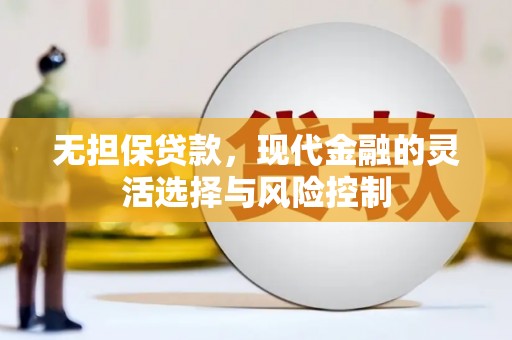 沛县无担保贷款，现代金融的灵活选择与风险控制