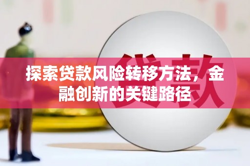 沛县探索贷款风险转移方法，金融创新的关键路径