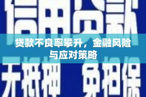 沛县贷款不良率攀升，金融风险与应对策略