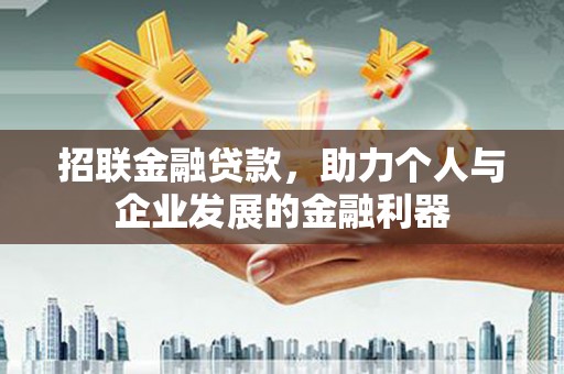沛县招联金融贷款，助力个人与企业发展的金融利器