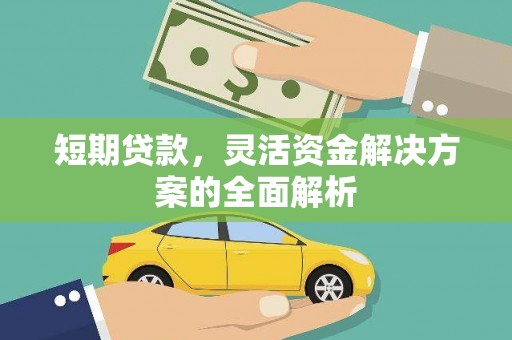 沛县短期贷款，灵活资金解决方案的全面解析