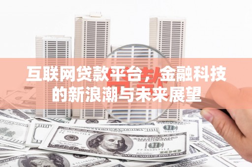 沛县互联网贷款平台，金融科技的新浪潮与未来展望