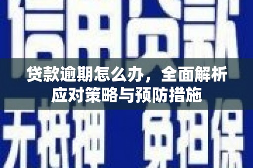 沛县贷款逾期怎么办，全面解析应对策略与预防措施