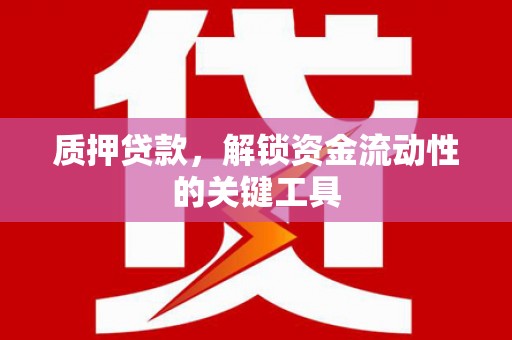 沛县质押贷款，解锁资金流动性的关键工具