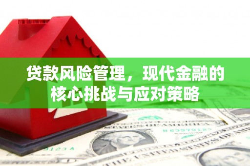 沛县贷款风险管理，现代金融的核心挑战与应对策略