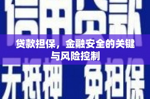 沛县贷款担保，金融安全的关键与风险控制