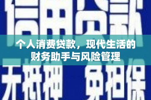 沛县个人消费贷款，现代生活的财务助手与风险管理