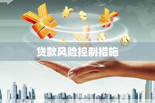 沛县贷款风险控制措施